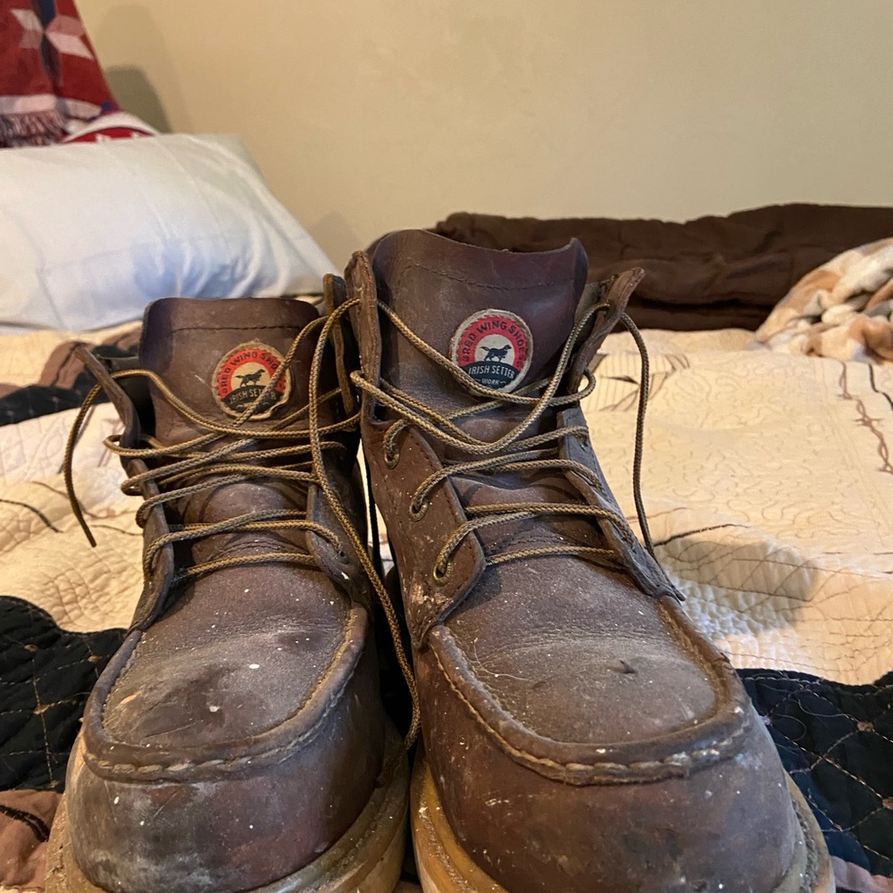 Irish Setter Moc Toe, Steel Toe size 11D